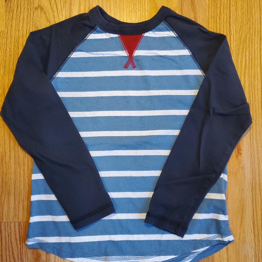 Hanna Andersson Boys Flecked Raglan Jersey
